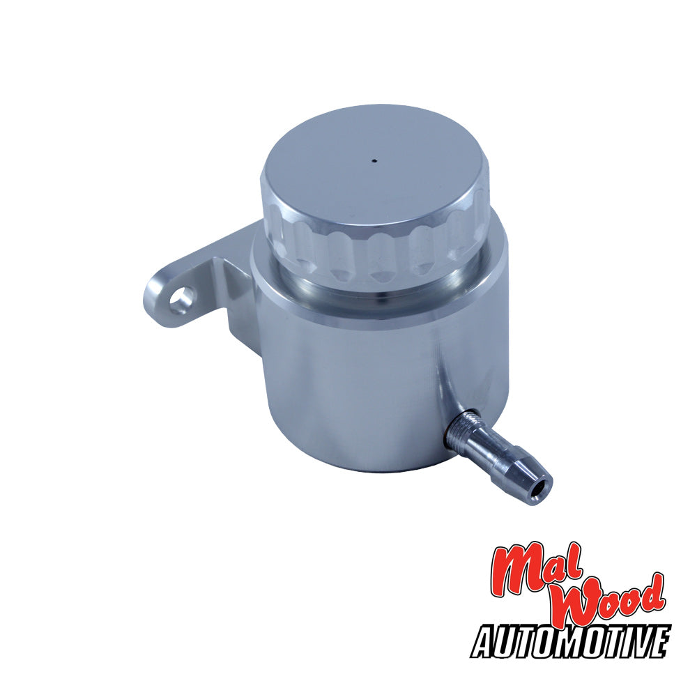Billet Alloy Clutch Fluid Reservoir - Horizontal Outlet