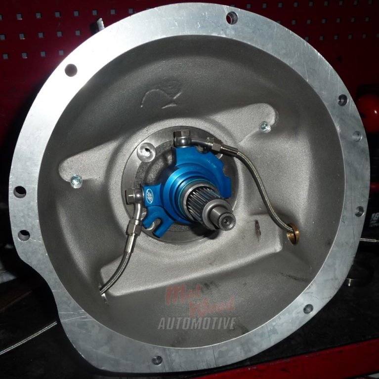 Ford 8BA Alloy Bellhousing Mal Wood Automotive